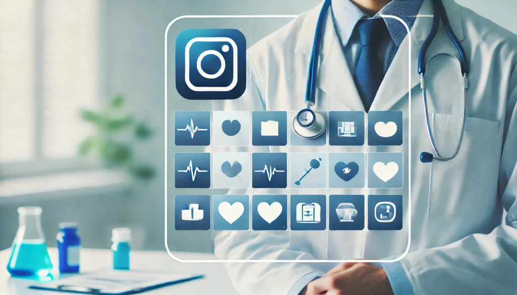 Médicos no Instagram